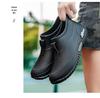 Stylish Women's Non-Slip Waterproof Ankle Rain Boots for Outdoor & Kitchen Use