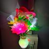 Intelligentes Nachtlicht Leuchtet die Vase automatisch aus Glasfaserkern Nachtlicht Intelligente Lichtsteuerung LED Energiesparend Schönes Licht