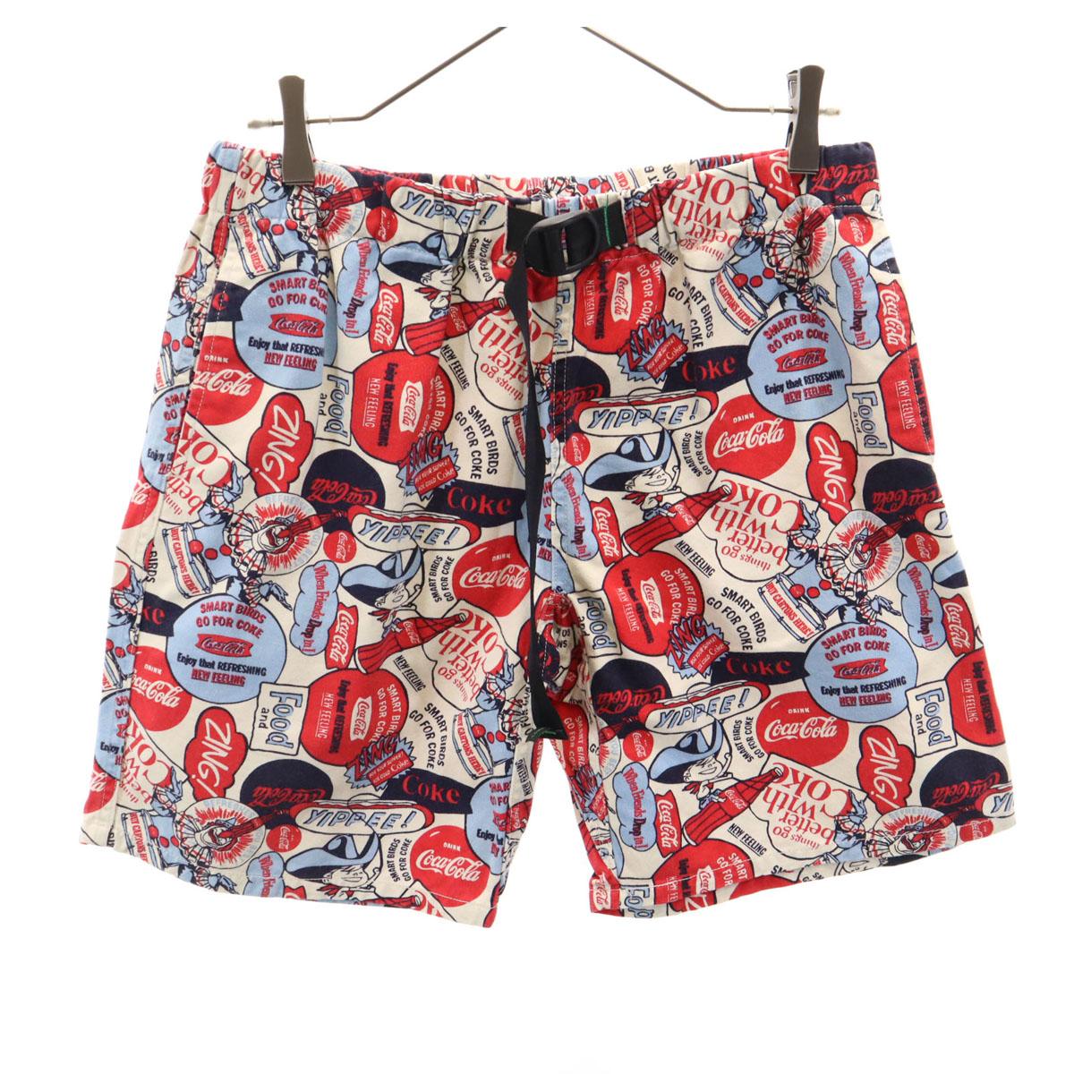 

WILDTHINGS Coca-Cola Collaboration Shorts M Ivory Men s Used