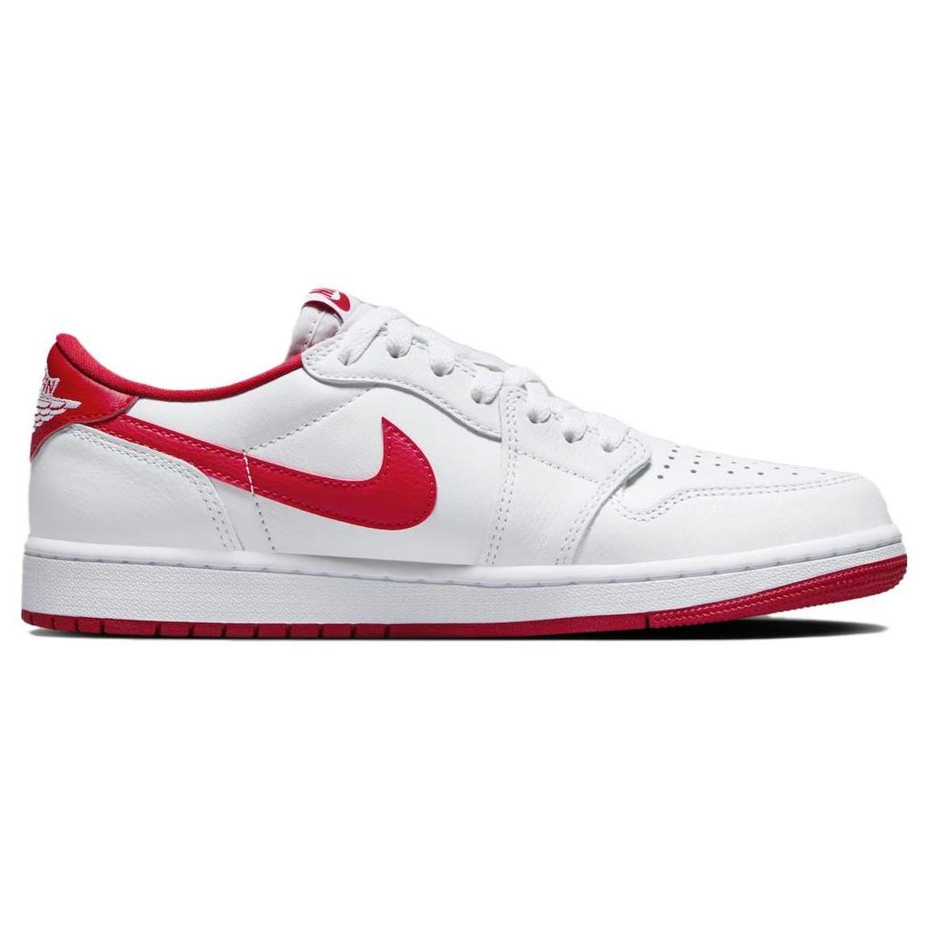 Sneakers Unisex Air Jordan 1 Retro Low OG University Red Bianco CZ0790-161