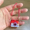 Dollhouse Miniature Cartoon Dog Crossbody Camera Bag for OB11 Doll