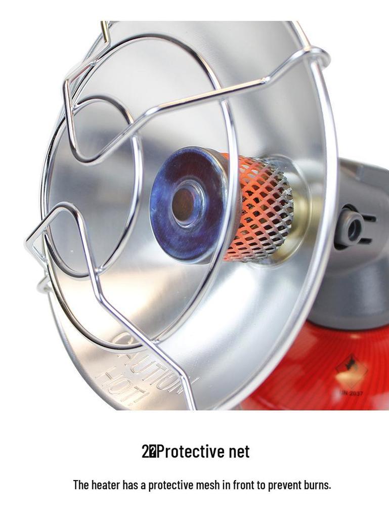 Portable Mini Gas Heater for Camping and Fishing