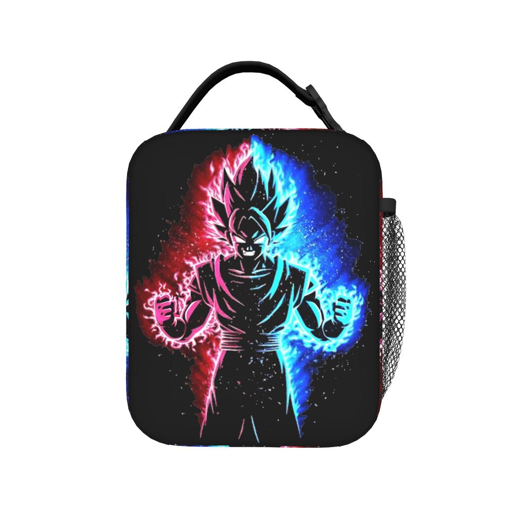Jesus Goku DBZ Insulated Lunch Bags Cooler Bag Reusable,Lunch Container  High Capacity Tote Lunch Box Girl Boy Beach  Outdoor