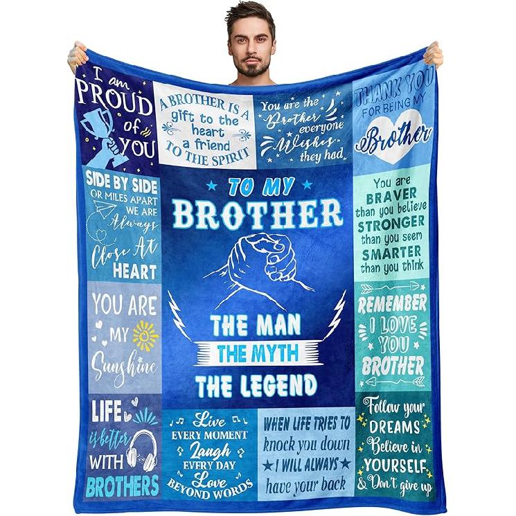 Best Son in Law Gifts Blanket, Son in Law Gifts from Mother in Law, to My Son in Law Gifts, Best Christmas Birthday Gift Ideas for Son in Law, 60 x50