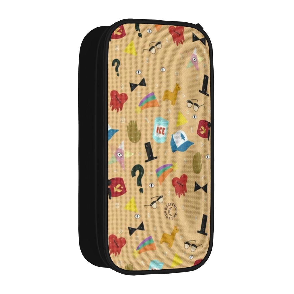 Classic Gravitys Falls Pencil Cases Pencilcases Pen Box for Student Big Capacity Bag Students School Gifts Accessories