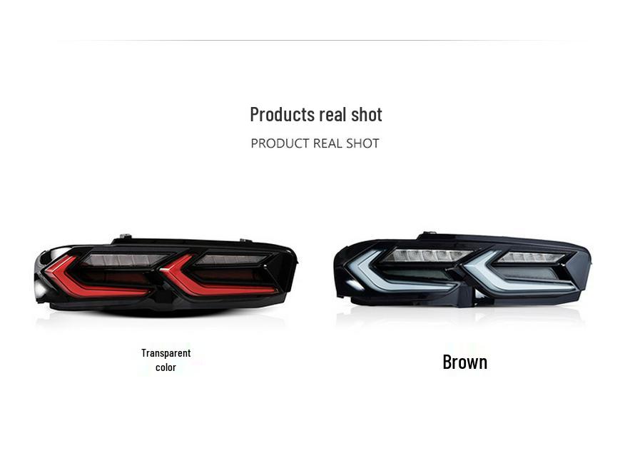 LED Tail Lights with Flowing Turn Signals for 2019+ Chevrolet Camaro