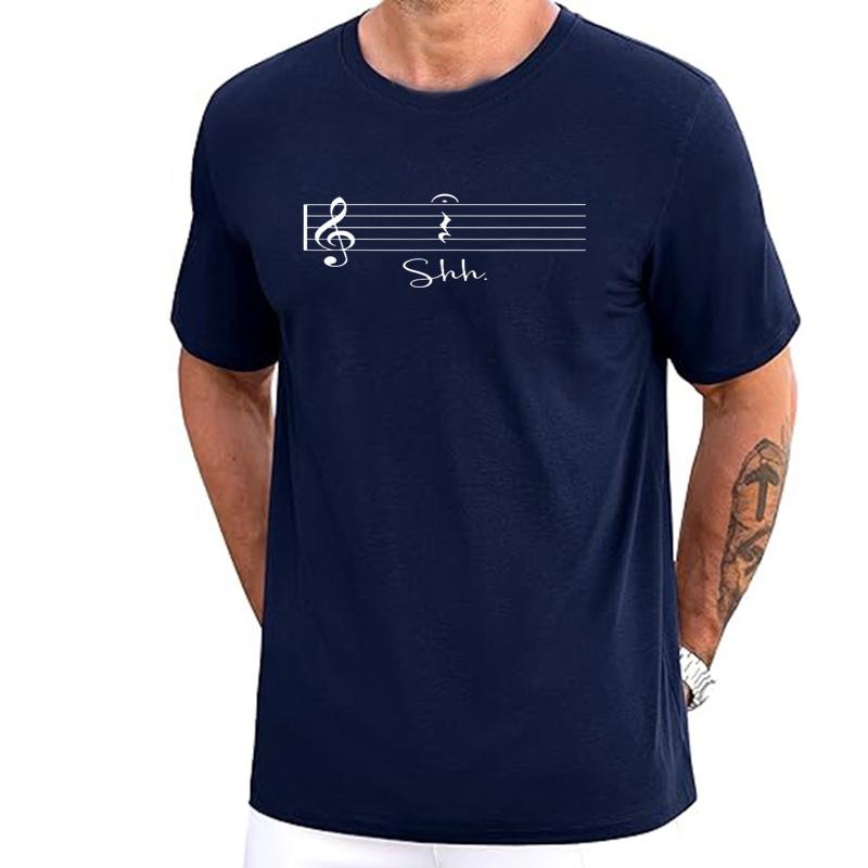Music Notes Unisex T Shirts Funny Graphic Tops Streetwear Short Sleeve Tees Oversized Harajuku Music Lover Tshirt Unisexs Clothing