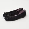 Cumuu Low Heel Flat 123405100013 [Diana] Shoes, Black, 24.5cm,
