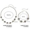 SHIXIN Exquisite Shining Rhinestone Choker Necklace Bracelet Jewelry Set For Women Retro Irregular Short Neck Chain Accessories
