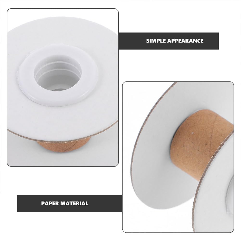 VILLCASE 20-Piece Spool Set, Removable Thread Bobbins, DIY Sewing Spools, Wire Spools for Embroidery and Weaving, with Organizer