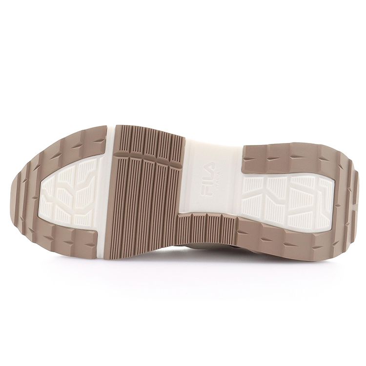 Fila Fashion Sneakers Corsa Round Toe Low Top Running Shoes Men Sneakers Oatmeal F12M144161FOG