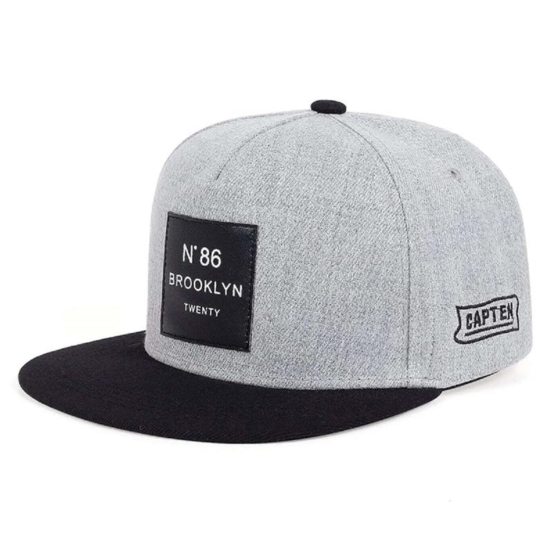New Trendy N86 Printed Men'S Fashion Baseball Hat Street Hip Hop Hat Women'S Outdoor Sunscreen Sunshade Hat Flat Edge Hat