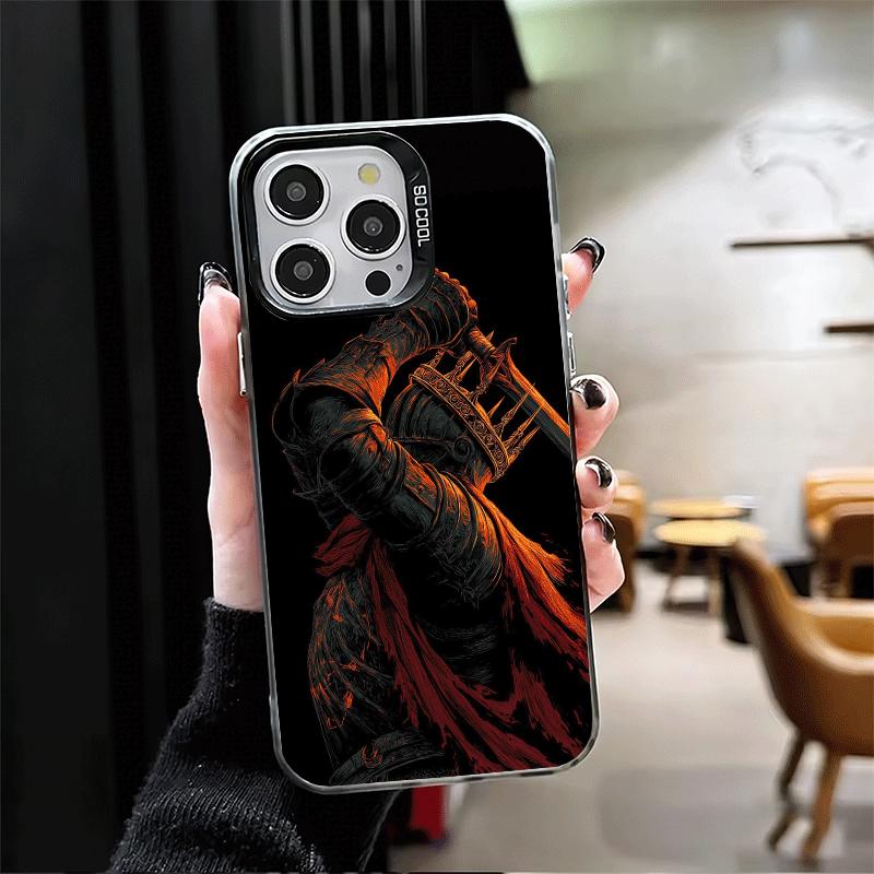 D-Dark S-Souls Game Shockproof Phone Case for iPhone 17 Air 16 16E 15 Pro Max 14 Plus 13 Mini 12 Back Cover Anti Fall Fundas