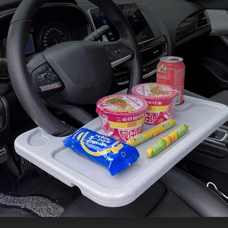 

NEW Portable Car Laptop Computer Desk Mount Stand Eat Work Car Steering Wheel Dining Table BracketDrink Food Coffee Tray Board