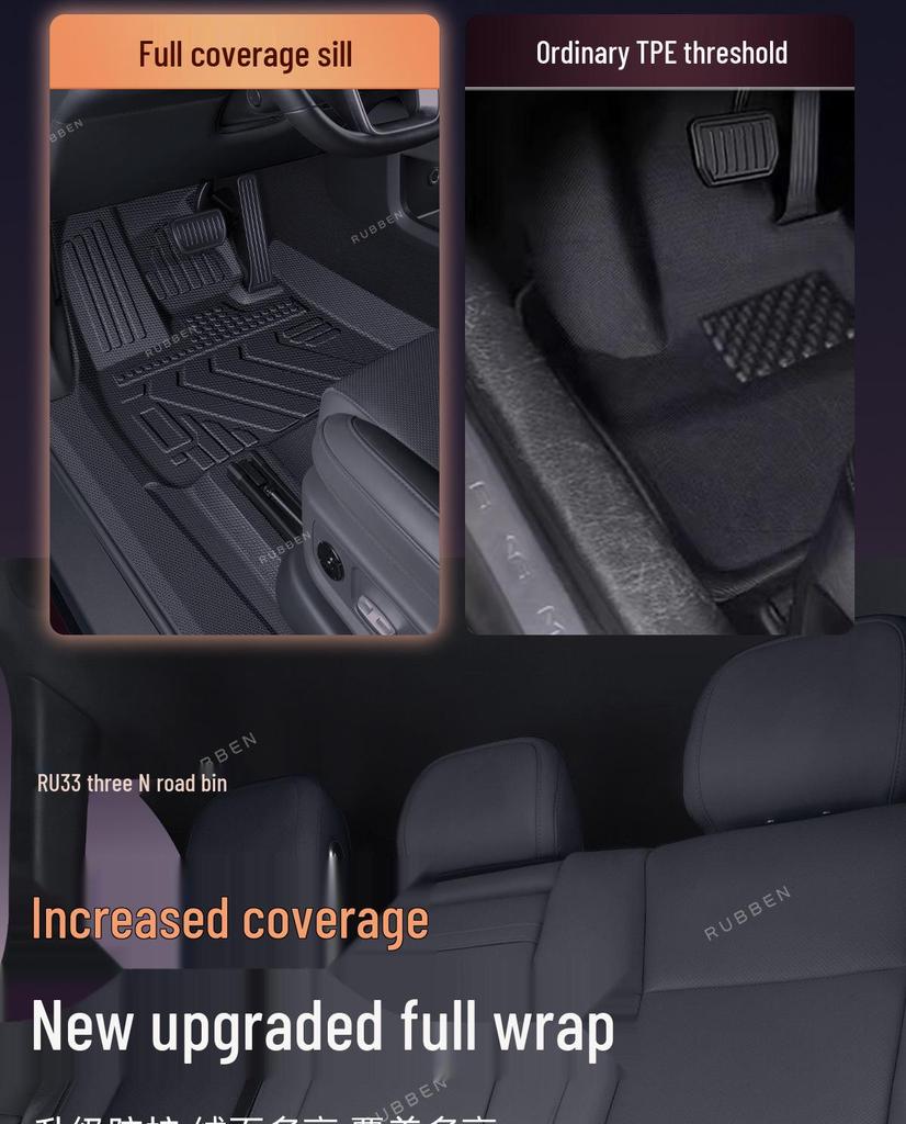 Changan Qiyuan Q07 Floor Mats & Waterproof TPE Door Sills