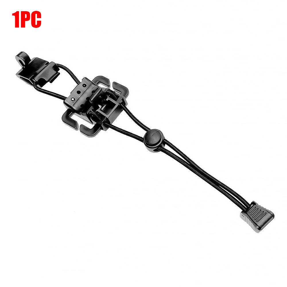 Outdoor Mountaineering Bag Buckle Clip for Webbing & Ice Axe Attachment чёрный