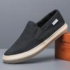 Fashion 2025 Men's Canvas Shoes Spring Summer Casual Low Top Slip On Korean Version Trend Lazy Driving Shoes BD23045