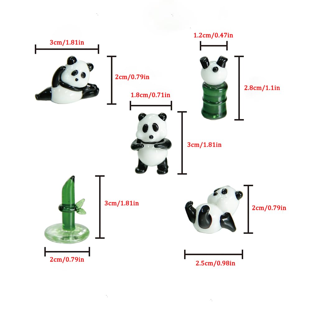 Mollytek Cute Handmade Glass Cactus Figurines, Mini Sunflower Blown Glass Ornaments, Cactus Glass Potted Plants for Car Decoration, Photo Props,