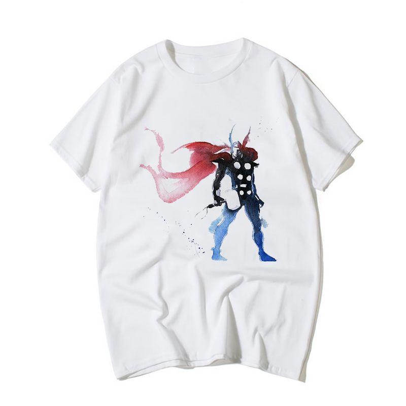 

2026 New Fun Trend Ink Painting Fashion Spring Unisexs Short Sleeve ParentChild Loose and Comfortable TShirt S