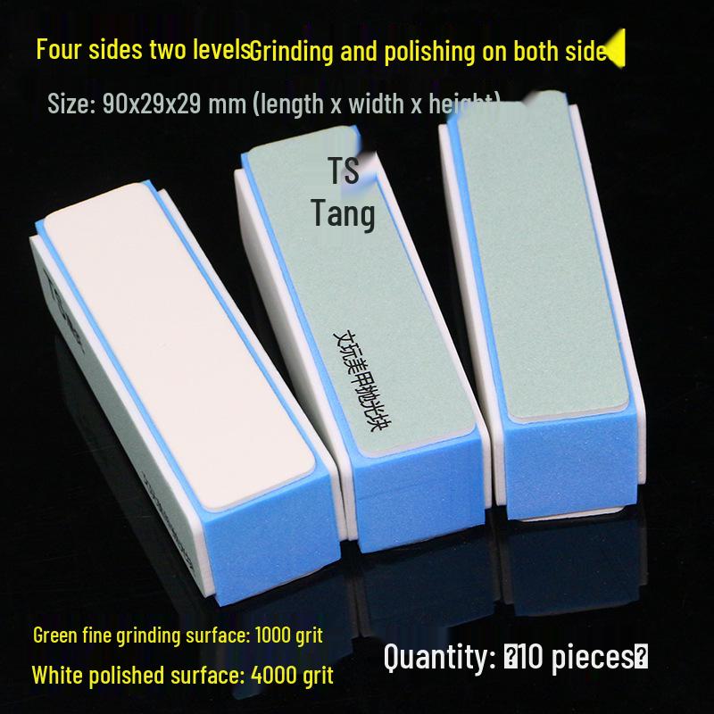 Wenwan Double-Sided Polishing Block: Mirror Finish Sponge Sandpaper Tool for Vajra and Bodhi
