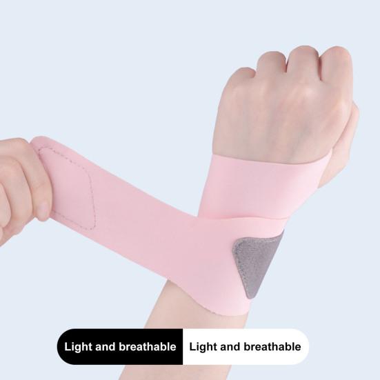 Ultradünne Handgelenkbandage mit Klebeband-Design, Karpaltunnelunterstützung, Schmerzlinderung, elastische Kompressions-Handgelenkbandage