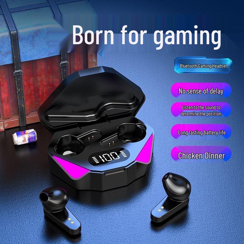 X15 Cross-Border Bluetooth Gaming Headset - Low Latency, Low Power with Digital Display