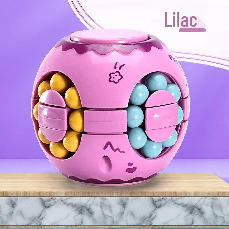 Magic Bean Gyroscope: Rotating Puzzle Toy for Kids