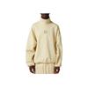 Fear of God Athletics Co-branded 3-Stripes Solid Color Loose Casual Comfortable Sweatshirt Men Light Yellow IS8742