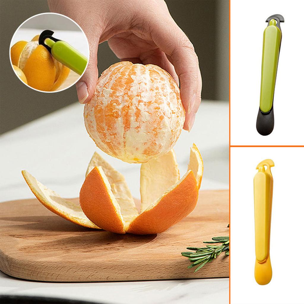 Multifunctional Kitchen Fruit Peeling Tool, Orange Peeler, Easy Open Orange Lemon Peeler Tool, Fruit Peeler Tool Express Box Opener