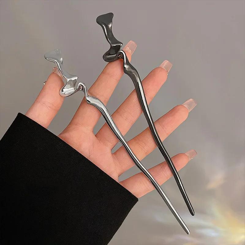 New Chinese Style Hair Sticks Vintage Chopstick Hairpins Women Hair Clip Pin Headwear Wedding Headdress Jewelry Accessories