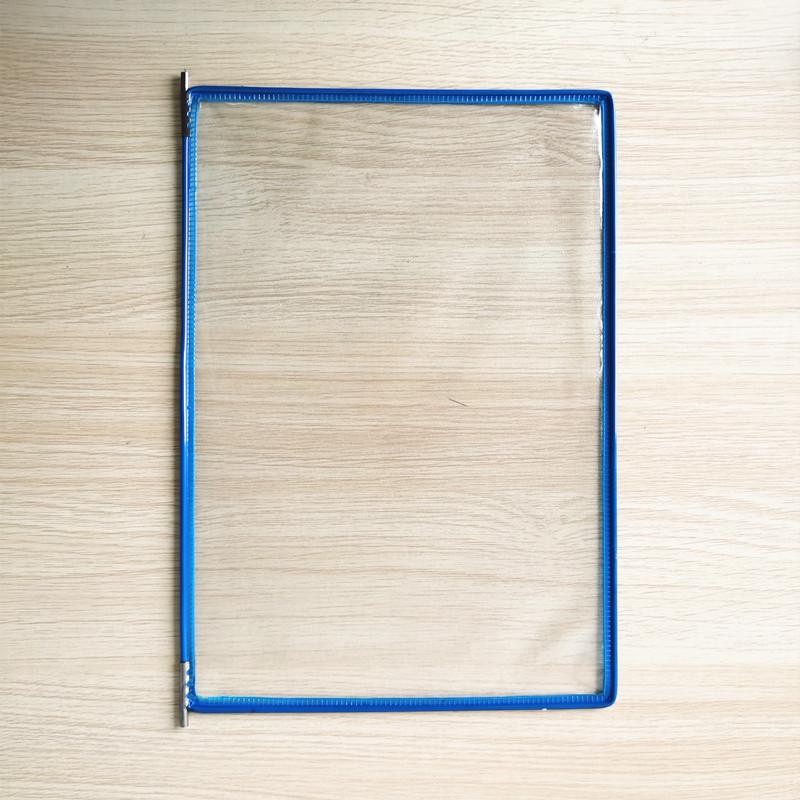 A4 Wandmontierter Klapp-Aktenordner, 5-seitiger SOP-Displayständer