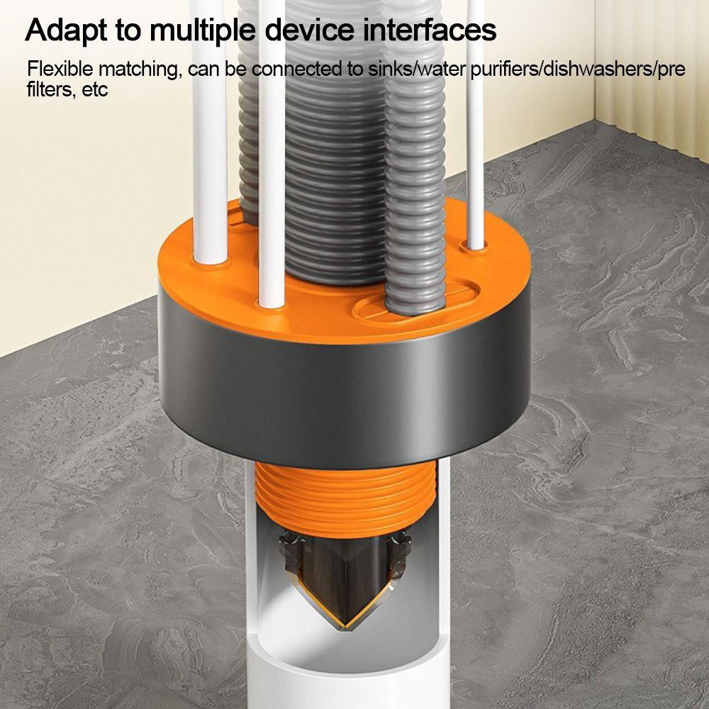 Anti-Geruch Küchenbecken Kanalisation Zweig Entwässerung Wasserrohrverbindung Waschmaschine Entwässerungszubehör