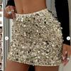 European Spicy Girl Sequin Hip-hugging Skirt - Versatile Fashionable Style