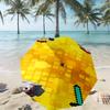 Minecraft Print Umbrella Automatic Opening/ Closing - Portable Foldable Design - Daily Use for Travel/Outdoor - Gift for Birthday