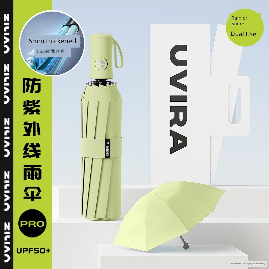 High-Quality Automatic Umbrella for Women, Dual-Use for Sun and Rain, Foldable Umbrella, Sun Umbrella, Uv Protection, Sunshade Umbrella for Men