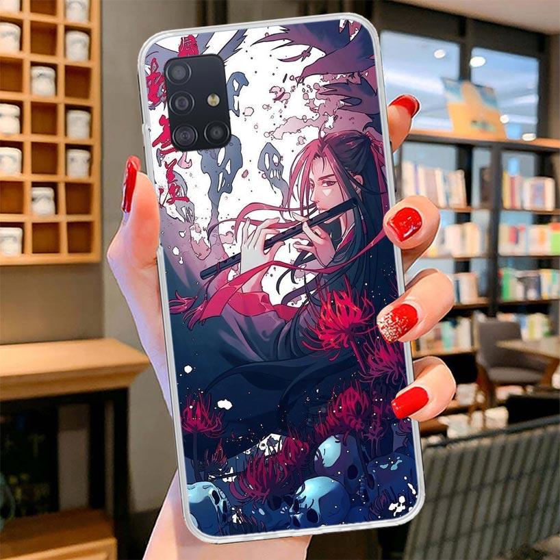 Anime Mo Dao Zu Shi Cover Phone Case For Samsung Galaxy A12 A22 A32 A52 A72 A02S Phone Case Note 20 Ultra 10 S10 Plus A51 A71 A5