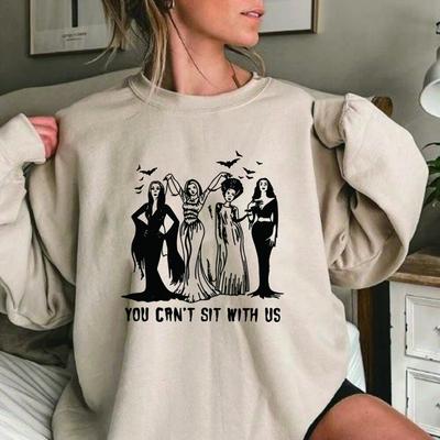 Unisex HoodieRetro Witches Sweatshirt Funny Sanderson Sisters Hoodie Vintage Spooky Vibes Shit Cute Halloweeen Tshirt Tee Gift for Women