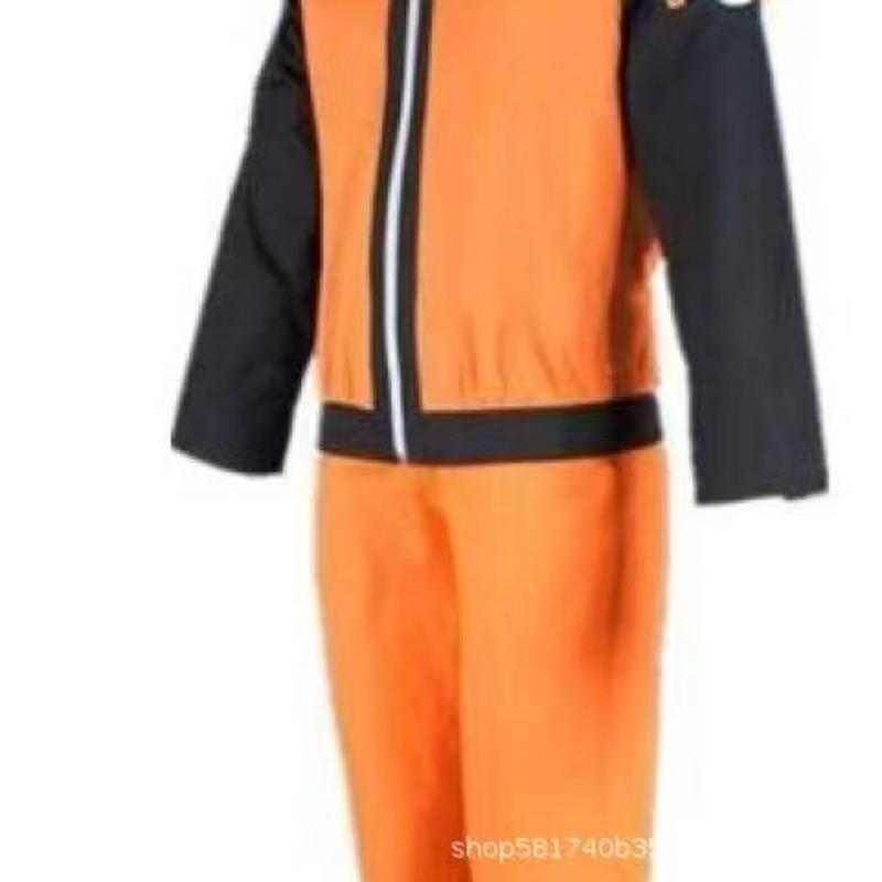 Halloween Party Movie Ninja Costume Swirl Naruto First Generation Costume Children Dress Up Stage Table Performance Costume