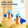 Vivid Chirping Flying Bird Cat Toy Hanging Pet Simulation Bird Toy  for Indoor Cats