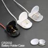 5PCS CR2032 Button Coin Cell Battery Socket Holder Case Cover with ON-OFF Switch 3V Battery Storage Box