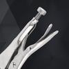 OIMG 5-inch Flat-Head C-Clamp Locking Pliers