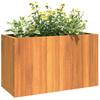 Plant Pot 59 x 27.5 x 35 cm Solid Acacia Wood
