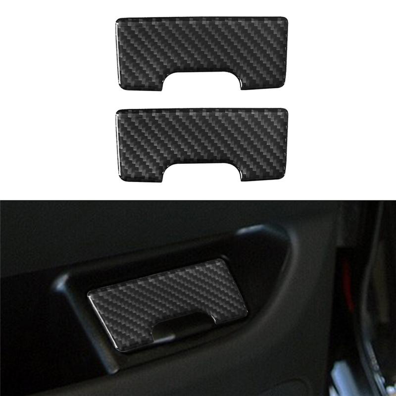 Carbon Fiber Car Center Console Air Conditioning CD Gear Control Panel Trim Cover Sticker For BMW X5 2000-2006 Car Accessories
