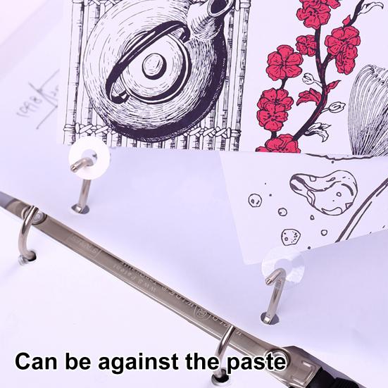 250 Adet Kağıt Tamir Etiket DIY Mini Kendinden Yapışkanlı Anti-break Gevşek Yapraklı Kağıt Koruyucu Ofis Malzemeleri