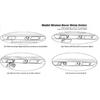 Caméra de recul Yeshibation pour Ford Transit Custom 2012~2018 HD CCD Vision nocturne Caméra de recul