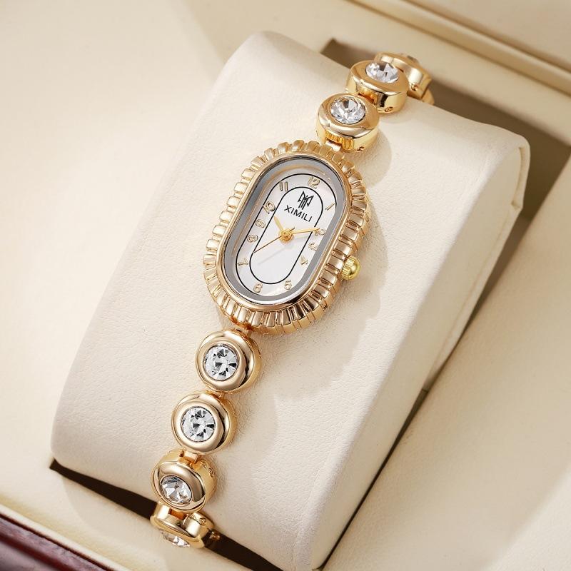 New Doudou Bracelet Watch Niche Minimalist Oval Small Dial Exquisite Women S Watch Bulk price
