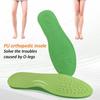 PU Orthopedic Arch Support Insoles O/XO Leg Corrected Shoe Sole Pads For Foot Valgus Varus Orthotic Cushion Pain Relief Inserts