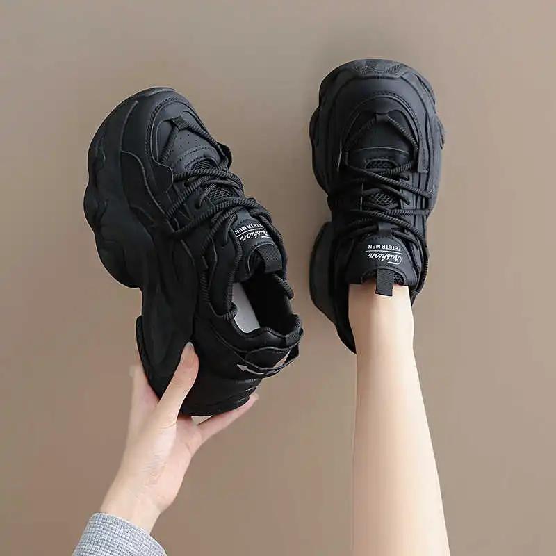 Fashion Lace-up Zimni Sneakers For Lady Casual Beige Boots Ladies Brand Women Sports Shoes Special Offers Affordable Price