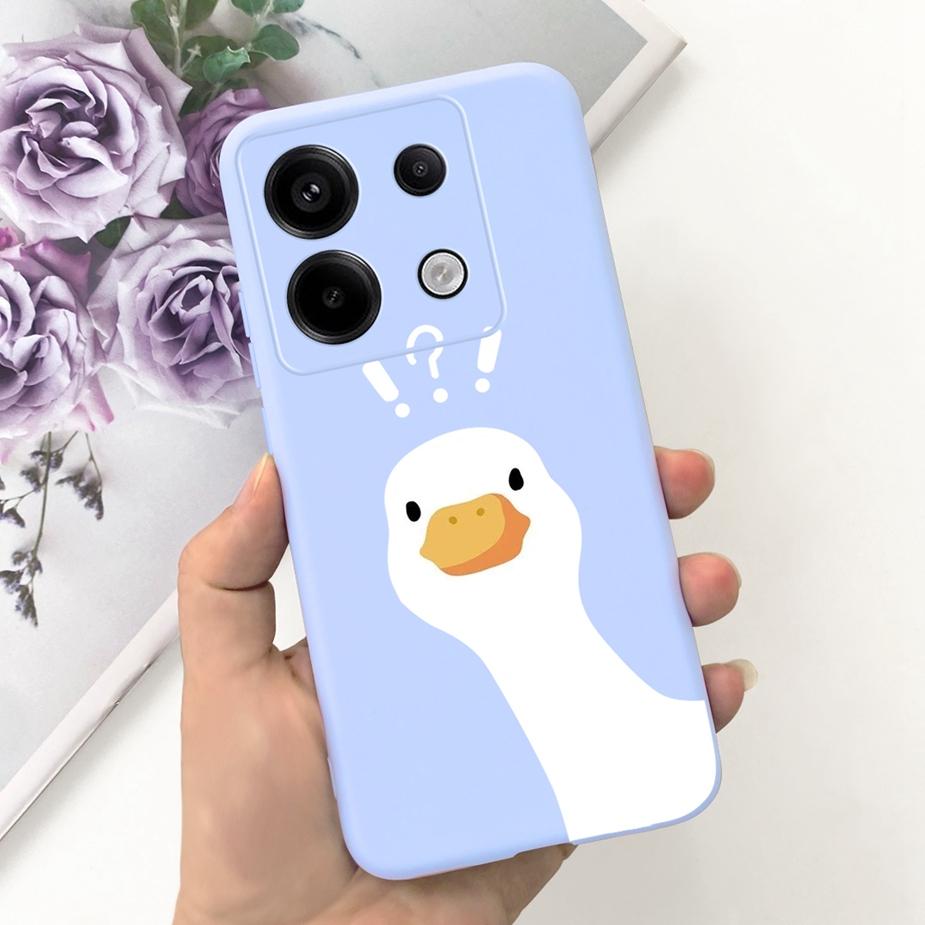 For Xiaomi Poco X6 Pro 5G Case Cute Fashion Cartoon Cover Soft TPU Phone Cases For Xiaomi Poco X6 PocoX6 Pro X6Pro Fundas Bumper