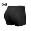 Fake Ass Underwear 3D Design Sporløs effekt Mellomhøyt Ensfarget Boxer Undertøy U-konveks Ergonomisk Design Boxershorts